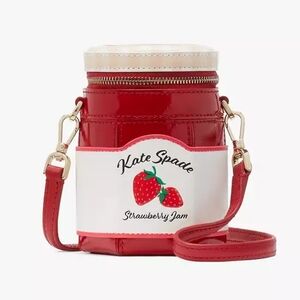 kate spade strawberry dreams 3D jam jar crossbody NWT